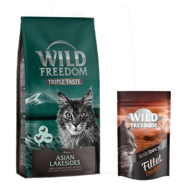 Wild Freedom 6,5 kg + Wild Freedom Filet Snacks kuřecí 100g zdarma - "Asian Lakesides" - bez obilnin on Productcaster.