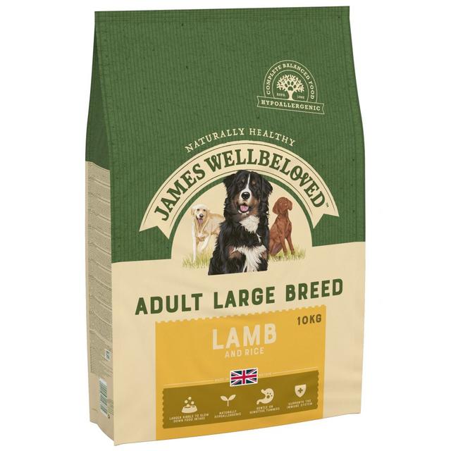 James Wellbeloved Adult Large Breed, jagnięcina i ryż - 2 x 10 kg on Productcaster.