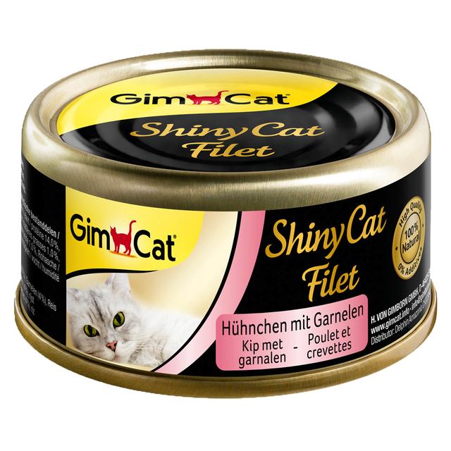 GimCat ShinyCat 6 x 70 g - kura a krevety on Productcaster.