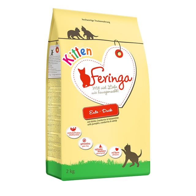 Feringa Kitten dla kociąt, kaczka  - 6,5 kg on Productcaster.