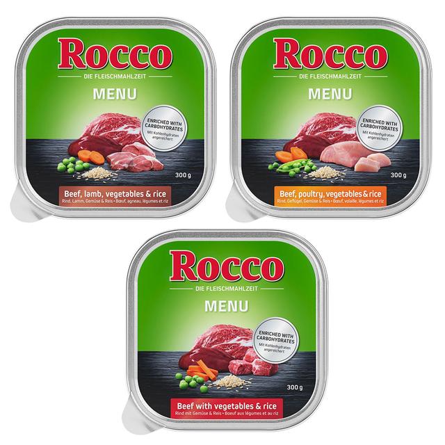 Megapakiet Rocco Menu, 27 x 300 g - Mieszany pakiet (3 smaki) on Productcaster.