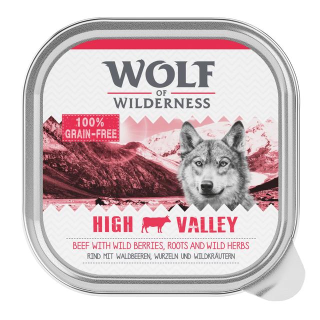 Megapakiet Wolf of Wilderness Adult, 24 x 300 g - High Valley - wołowina on Productcaster.