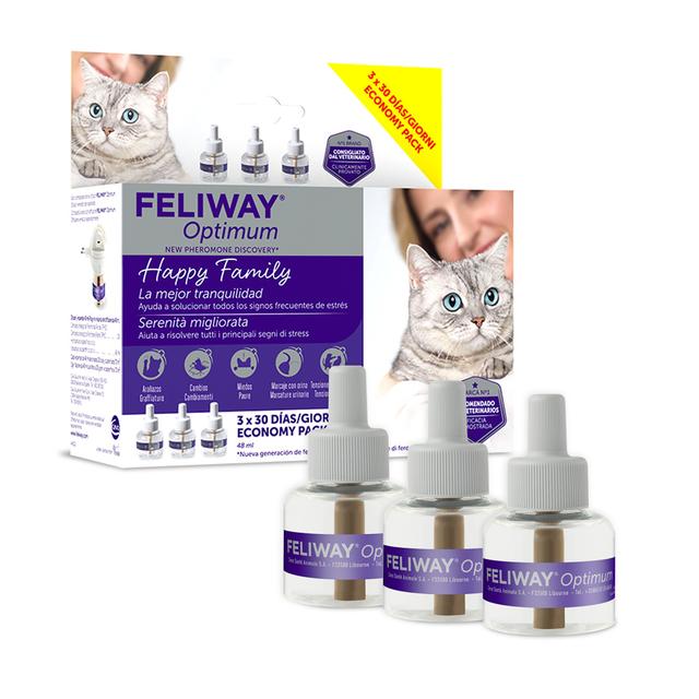 Feliway® Multi Pack Refill - Hodnotné balenie 3 x 48 ml, Feliway® Optimum on Productcaster.