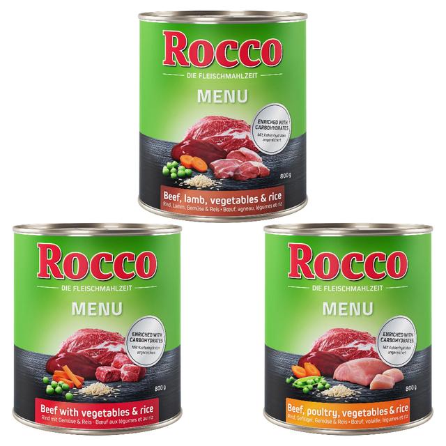 Mieszany pakiet próbny Rocco, 6 x 800 g - Menu on Productcaster.