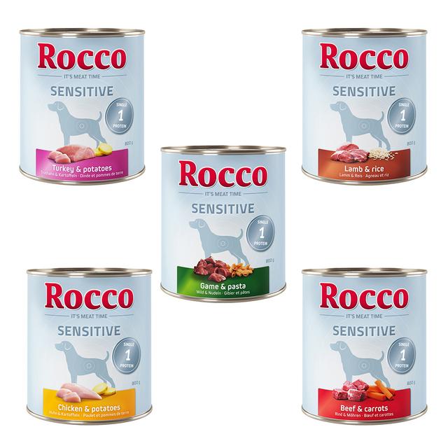 Rocco míchané balení na vyzkoušení  6 x 800 g - Sensitive on Productcaster.