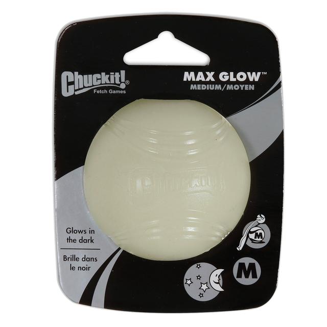 Chuckit! Max Glow Ball świecąca piłka dla psa -  Śr. 6,5 cm on Productcaster.