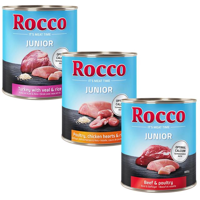 Rocco míchané balení na vyzkoušení  6 x 800 g - Junior on Productcaster.