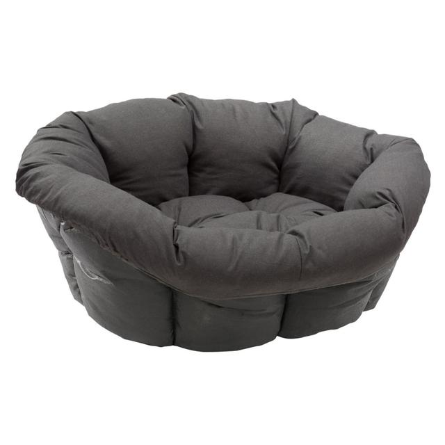 Ferplast Siesta Deluxe, antracytowa poduszka Sofia do kosza - 10: dł. x szer. x wys.: 96 x 71 x 32 cm on Productcaster.