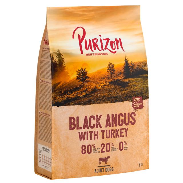 Purizon Adult, wołowina Black-Angus i indyk, bez zbóż - 4 x 1 kg on Productcaster.