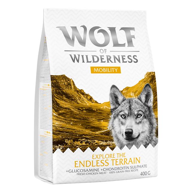 Wolf of Wilderness zkušební balení - NOVINKA: Explore The Endless Terrain - Mobility (400g) on Productcaster.