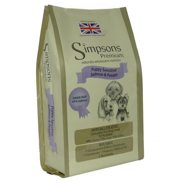 Simpsons Premium Sensitive Puppy Salmon & Potato - 12 kg on Productcaster.