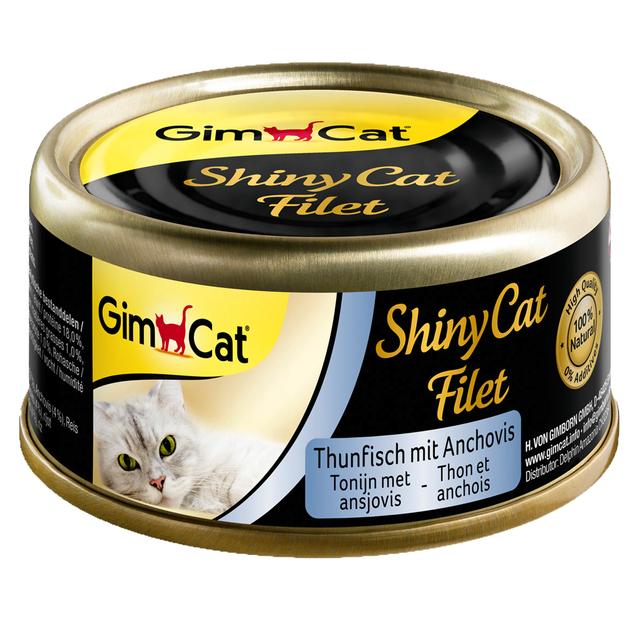 GimCat ShinyCat 6 x 70 g - tuniak a ančovičky on Productcaster.