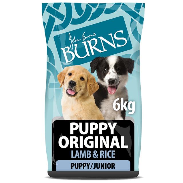 Burns Dog Puppy & Junior Original Lamb and Rice - 2 x 6 kg on Productcaster.