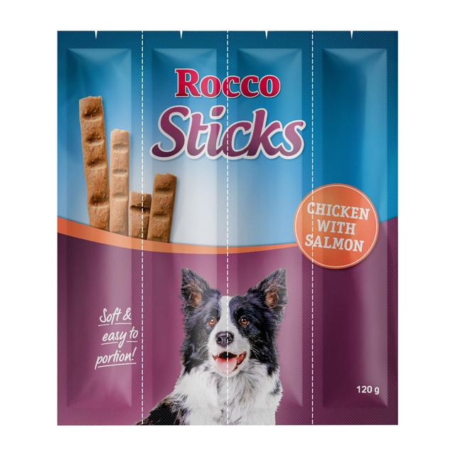 Rocco Sticks - kuřecí a losos - 12 kusů (120 g) on Productcaster.