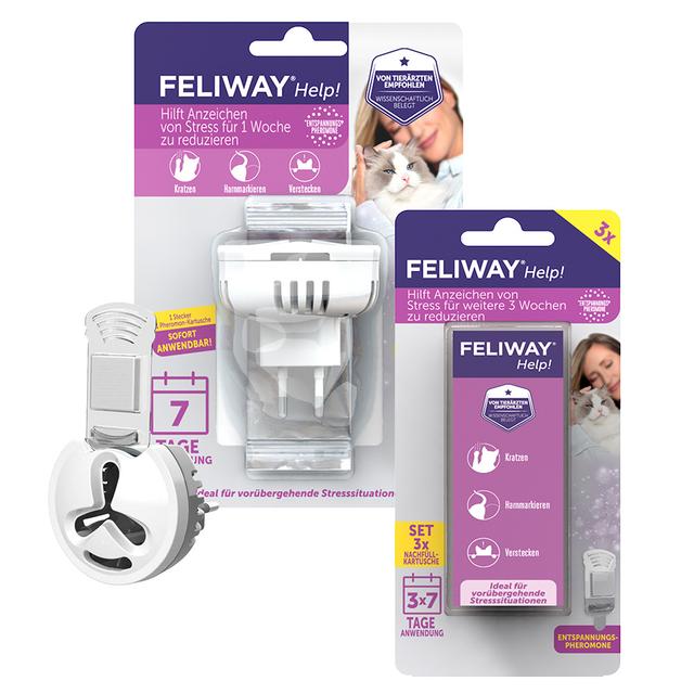 Feliway® Help! Difuzér pre mačky - štartovacia súprava (dávkovač + 340 mg kazeta) on Productcaster.