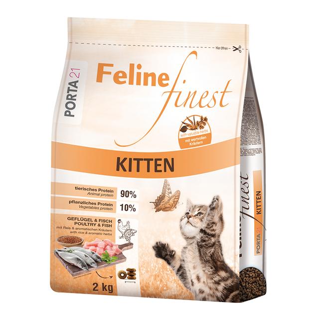 Porta 21 Feline Finest Kitten - 2 kg on Productcaster.