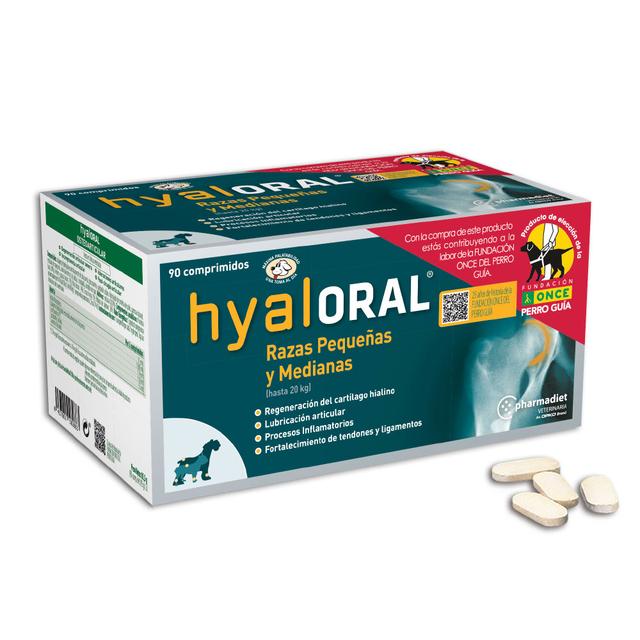 Hyaloral dla małych i średnich psów - 90 tabletek on Productcaster.