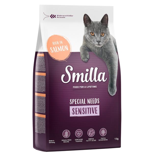 Smilla Adult Sensitive, łosoś - 1 kg on Productcaster.