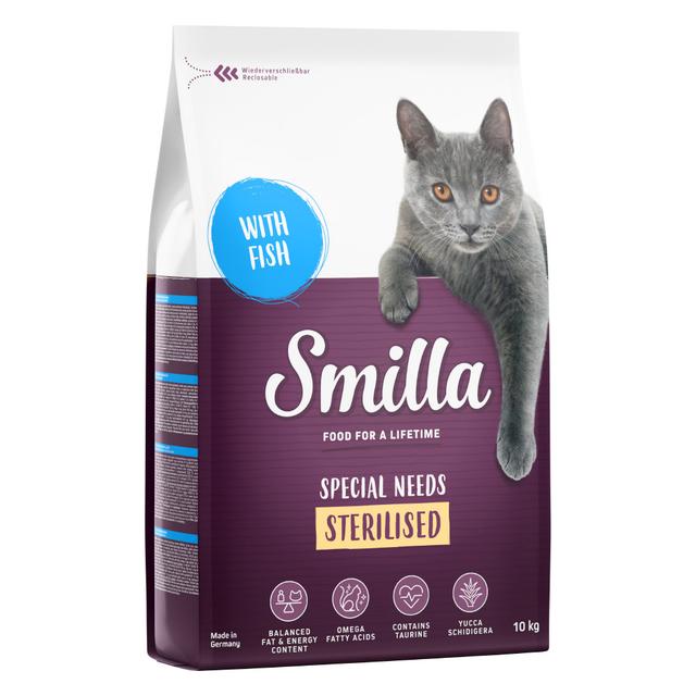 Smilla Adult Sterilised, ryba - 10 kg on Productcaster.