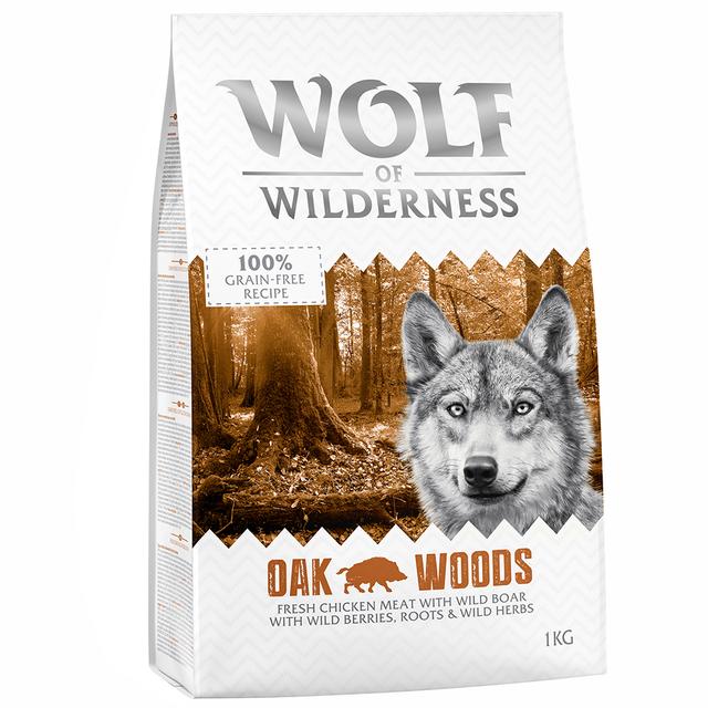 Wolf of Wilderness Adult „Oak Woods”, dzik - 1 kg on Productcaster.