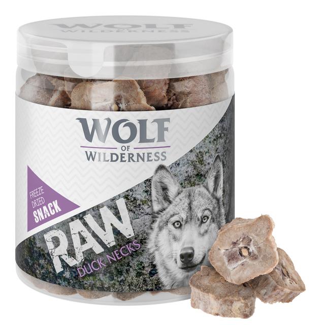 Korzystny pakiet Wolf of Wilderness - RAW liofilizowane przysmaki premium - Szyjki kacze (360 g) on Productcaster.