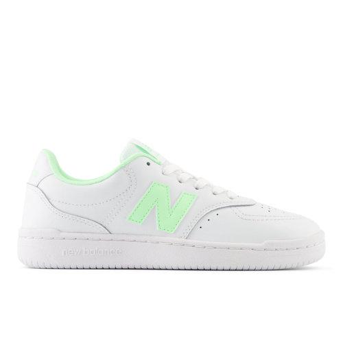 New Balance Homens 80 Ténis para Basquetebol in Verde, Leather, Tamanho 37 on Productcaster.