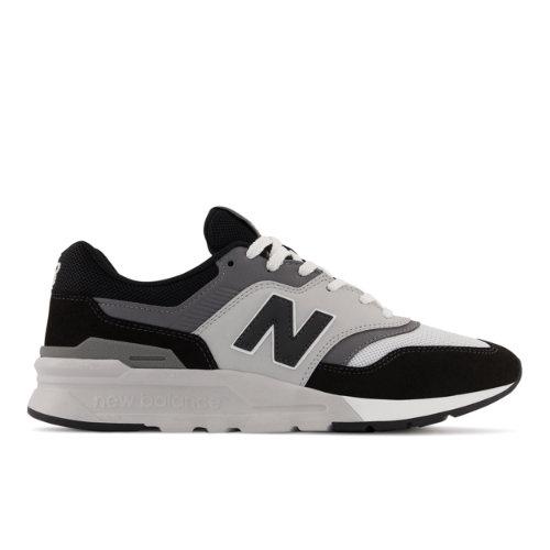 New Balance Herren 997H in Black/Grey, Synthetic, Größe 45 on Productcaster.