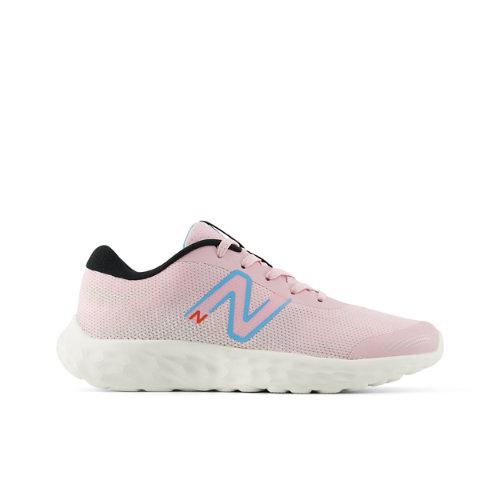 New Balance Bambino 520v8 in Rosa/Blu/Nero, Mesh, Taglia 37 on Productcaster.