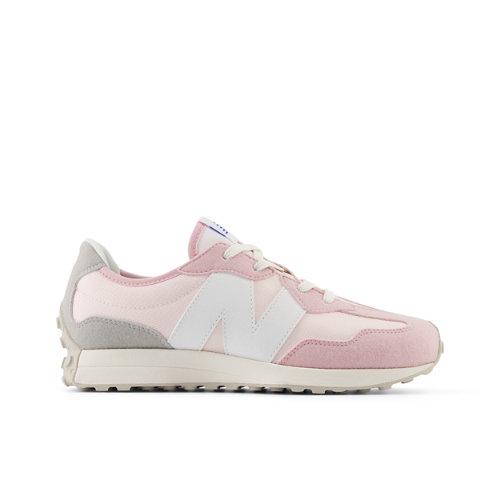 New Balance Kinder 327 in Rosa/Grau, Synthetic, Größe 39 on Productcaster.