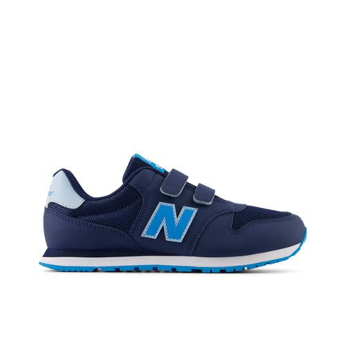 New Balance Kids' 500 Hook & Loop in Blau, Synthetic, Größe 35.5 on Productcaster.