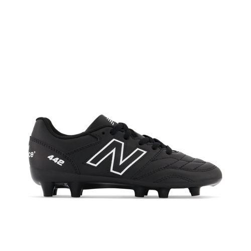 New Balance Niños 442 V2 ACADEMY JNR FG in Negro/Blanca, Synthetic, Talla 34.5 on Productcaster.