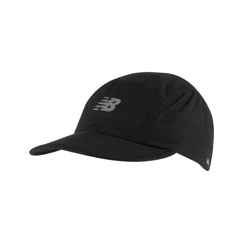 New Balance Unisex 5 Panel Everyday Trainer Hat in Black Nylon, size OSZ on Productcaster.