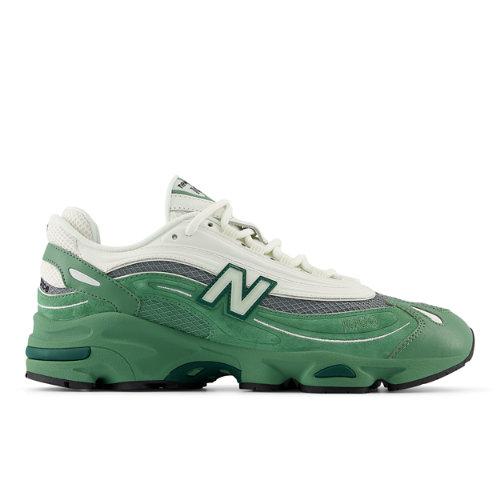 New Balance Homens 1000 in Verde, Leather, Tamanho 42.5 on Productcaster.