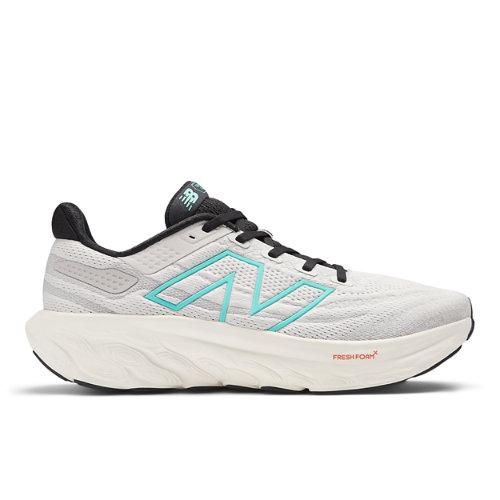 New Balance Herren Fresh Foam X 1080v13 in Grau/Grün/Schwarz, Synthetic, Größe 44 - Laufschuhe on Productcaster.