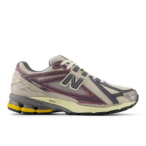 New Balance Unisexe 1906R en Noir/Beige/Gris, Suede/Mesh, Taille 45.5 Large - Nouvelle on Productcaster.