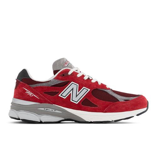 New Balance Men's MADE in USA 990v3 Leather, size 44 on Productcaster.