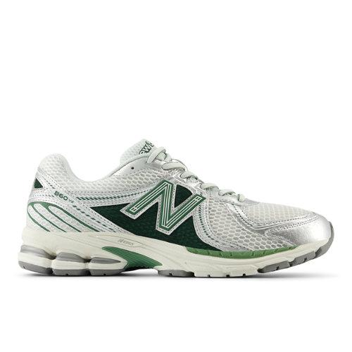 New Balance Unisex 860v2 in Verde, Synthetic, Tamanho 42.5 on Productcaster.