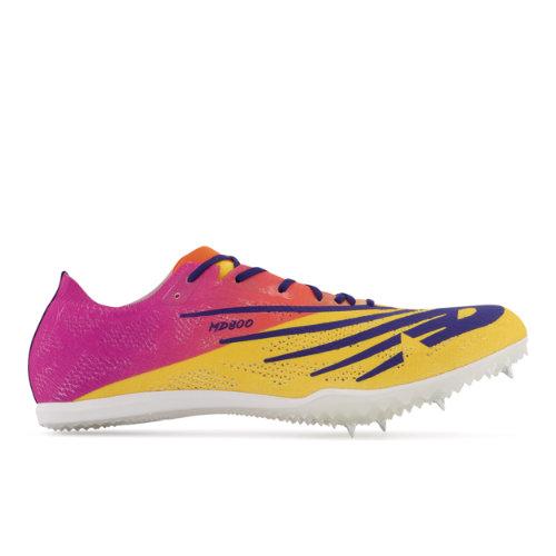 New Balance Herren MD800v8 in Yellow/Pink, Synthetic, Größe 42.5 on Productcaster.