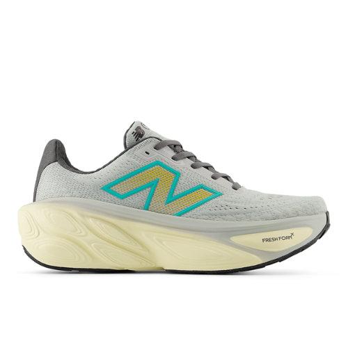 New Balance Hombre Fresh Foam X More v5 en Gris/Beige/Verde, Synthetic, Talla 47 on Productcaster.