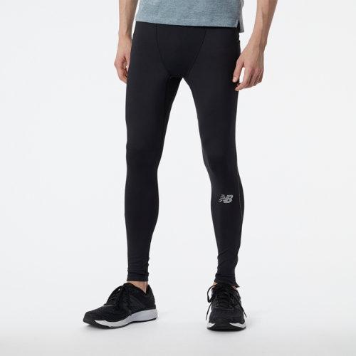 New Balance Homme Leggings Impact Run en Noir, Poly Knit, Taille XS on Productcaster.