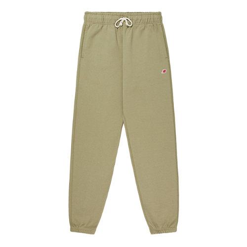 New Balance Unisex MADE in USA Core Sweatpant in Verde, Cotton Fleece, Taglia M on Productcaster.