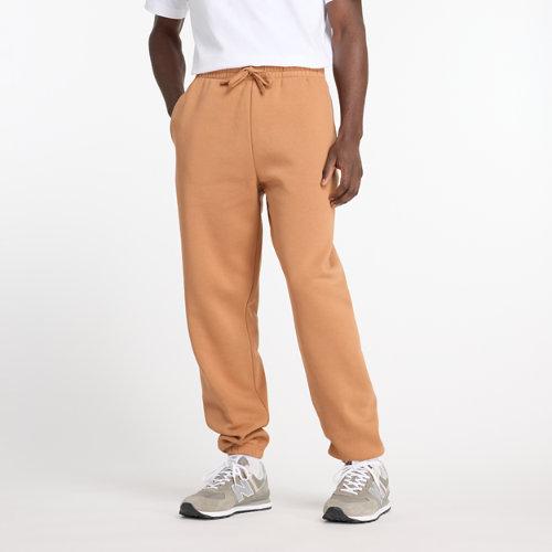 New Balance Uomo Sport Essentials Fleece Jogger in Marrone, Cotton, Taglia 2XL on Productcaster.