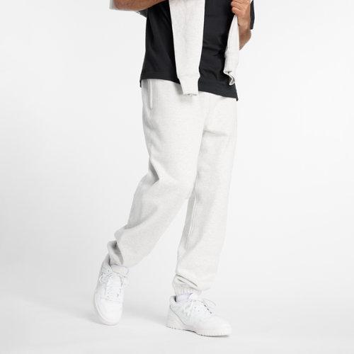 New Balance Herren Athletics French Terry Jogger in Grau, Cotton, Größe L on Productcaster.