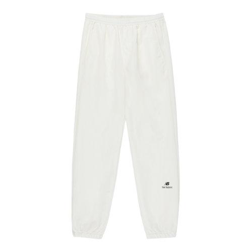 New Balance Men's MADE in USA Woven Track Pant White Nylon, size X-Small on Productcaster.