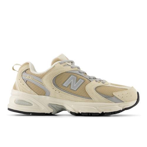 New Balance Unisex 530 i Beige/Grey Suede/Mesh, Storlek 46.5 on Productcaster.