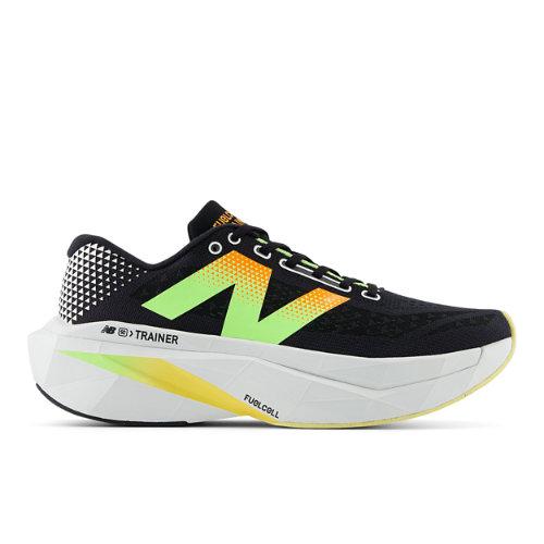 New Balance Uomo FuelCell SuperComp Trainer v3 Scarpe Running in Nero/Verde, Synthetic, Taglia 44.5 on Productcaster.