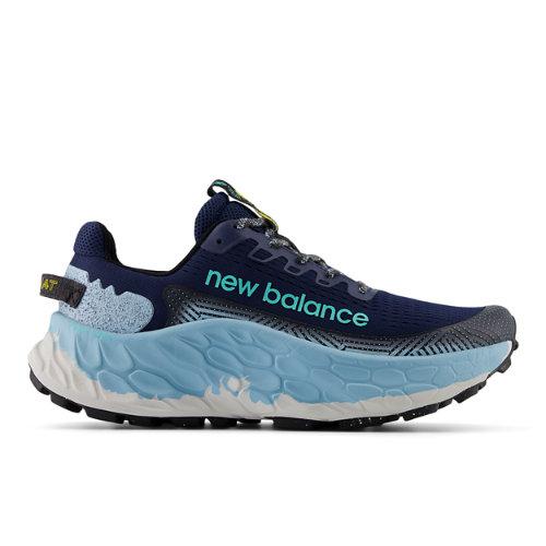 New Balance Homens Fresh Foam X Trail More v3 in Verde, Synthetic, Tamanho 40.5 on Productcaster.