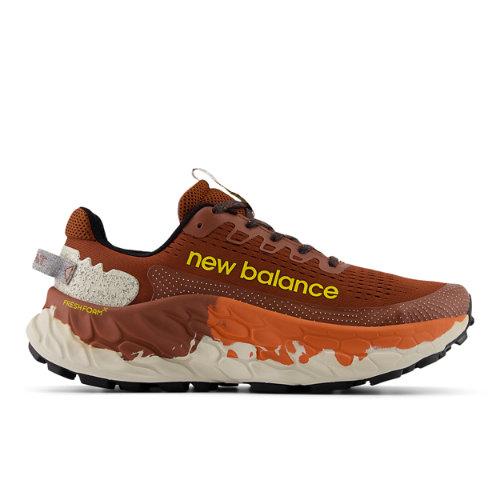 New Balance Herren Fresh Foam X Trail More v3 in Braun/Orange, Synthetic, Größe 46.5 on Productcaster.