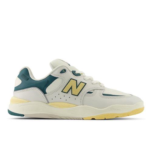 New Balance NB Numeric Tiago Lemos 1010 en Blanca/Verde, Suede/Mesh, Talla 43 on Productcaster.