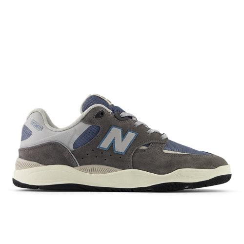 New Balance Mænd NB Numeric Tiago Lemos 1010 i Grey Suede/Mesh, Størrelse 40.5 on Productcaster.